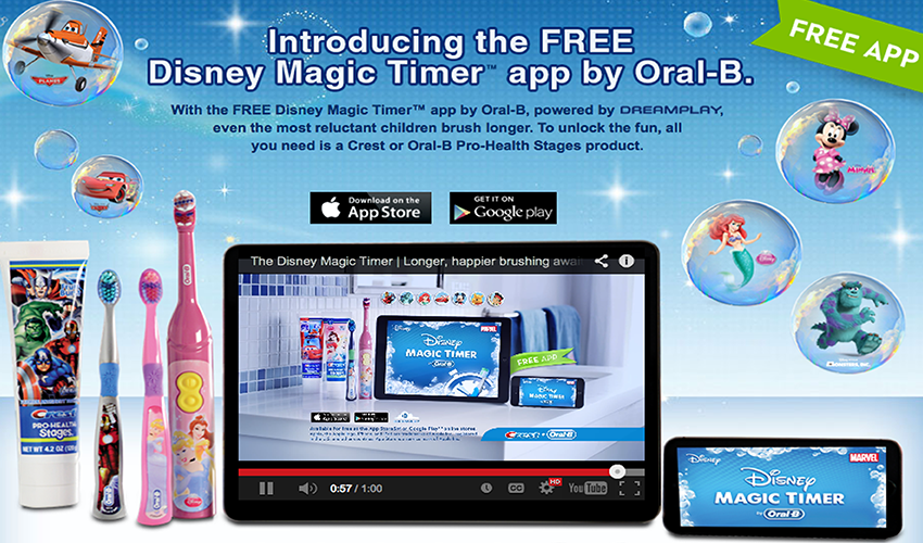 Disney Magic Timer App Oral-B - Balais