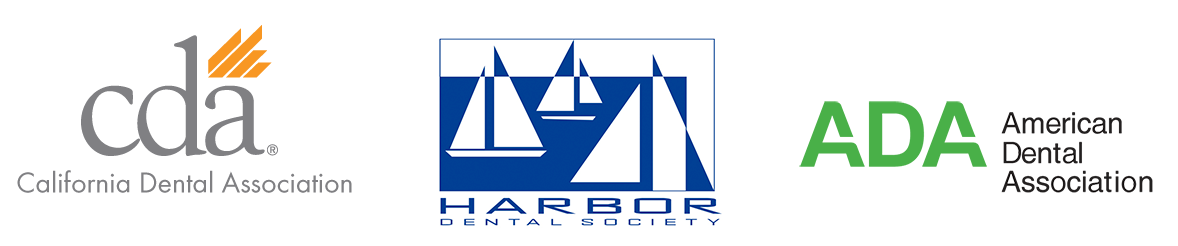 Califonria Dental Association, American Dental Association, Harbor Dental Society